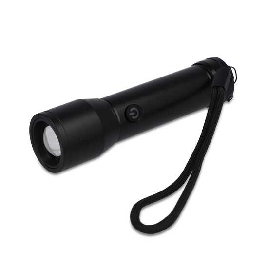 Wiederaufladbare Taschenlampe aus recyceltem Aluminium IPX4