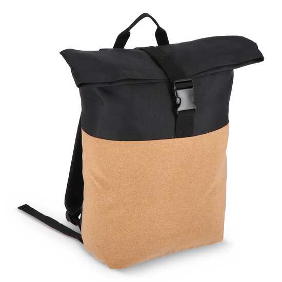 Rolltop-Rucksack Kork &amp; R-PET 18L