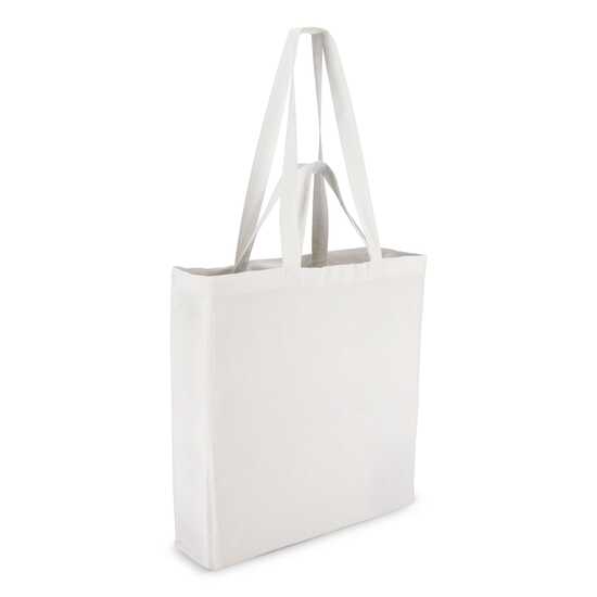 Tragetasche aus Baumwolle OEKO-TEX® 38 x 10 x 42cm 140g/m²