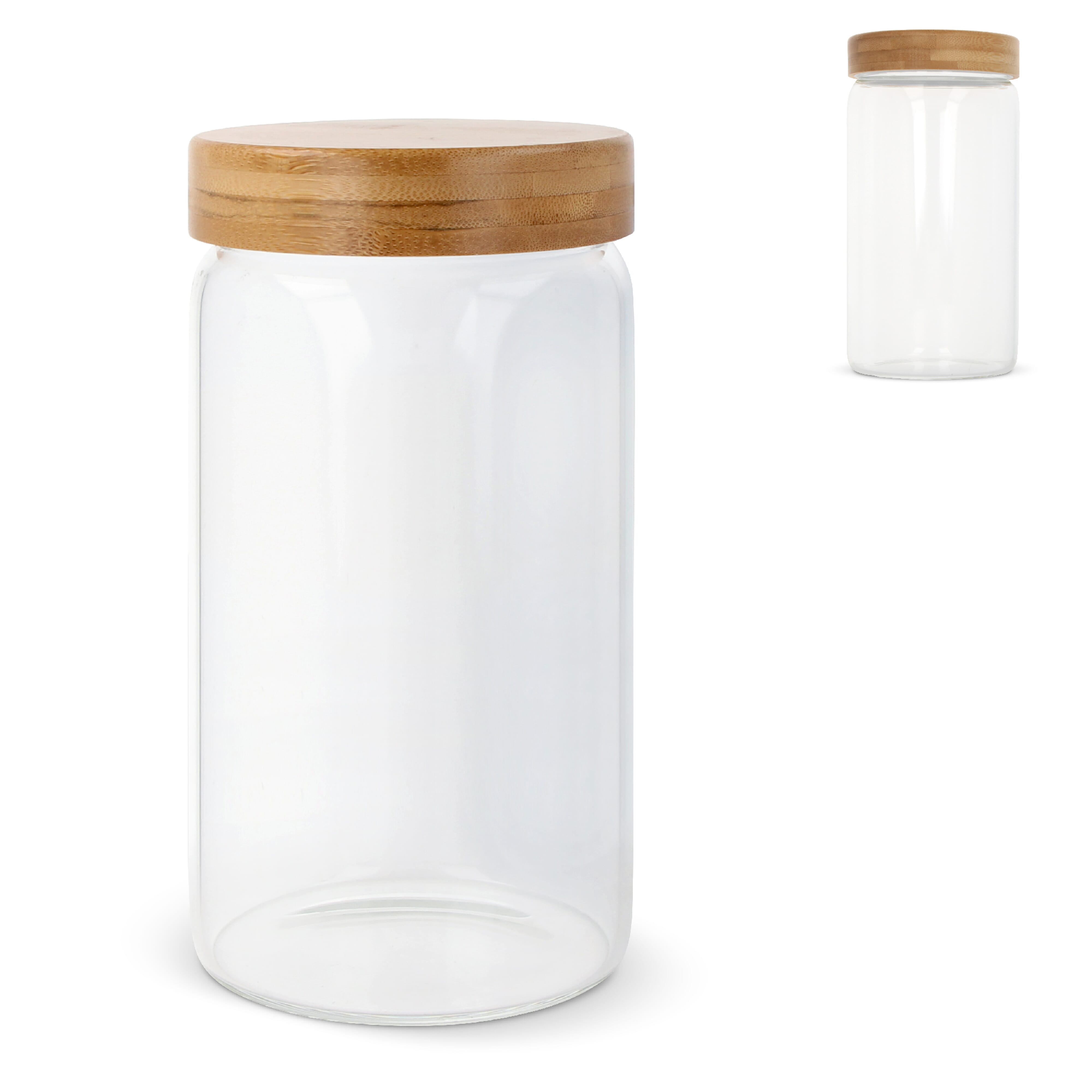 Kanister Glas &amp; Bambus 1200ml