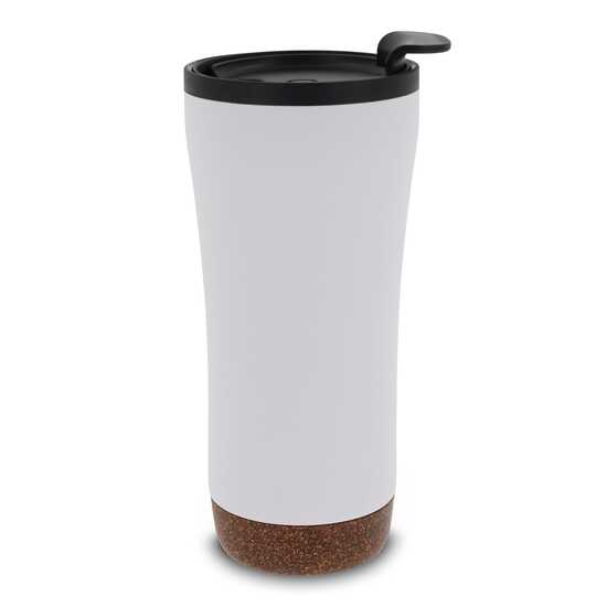 Doppelwandiger Becher mit einem Korkboden 480ml