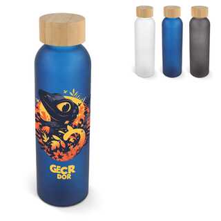 Wasserflasche Glas &amp; Bambus 500ml