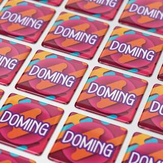 Doming Quadrat 30x30 mm