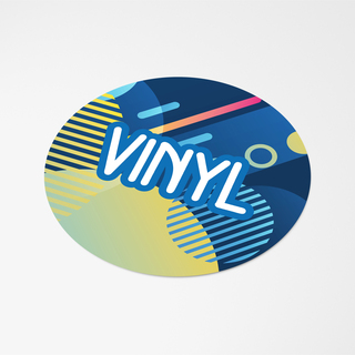 Vinyl Sticker Rund Ø 50 mm