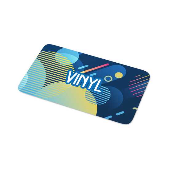 Vinyl Sticker Rechteck 50x20mm