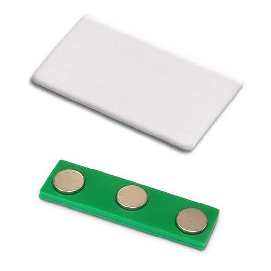 Namensschild mit Magnet 50x30mm