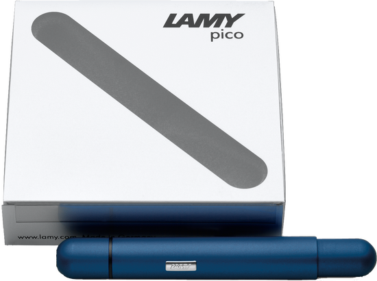 Kugelschreiber LAMY pico chrome M-schwarz