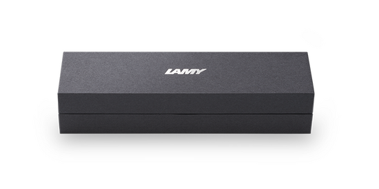 Tintenroller LAMY accent silver-wood M-schwarz