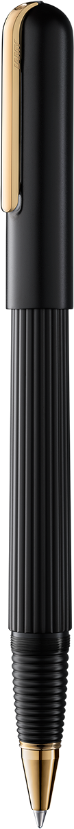 Tintenroller LAMY imporium black-gold M-schwarz