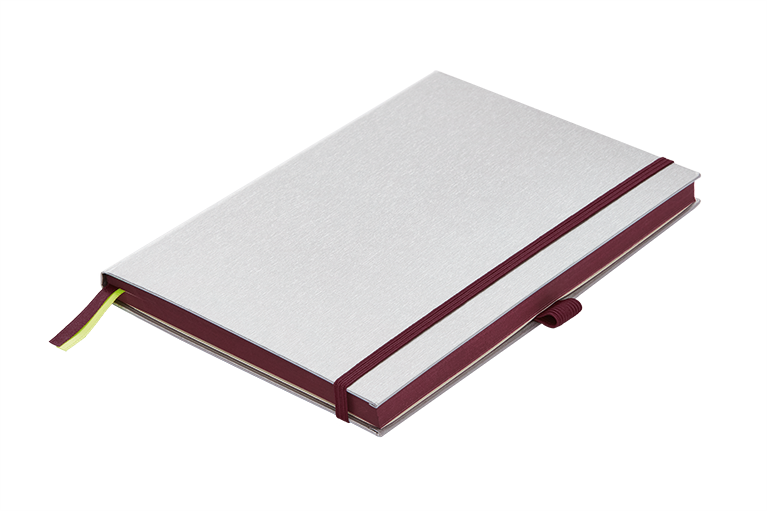 Notizbuch Hardcover black-purple A6