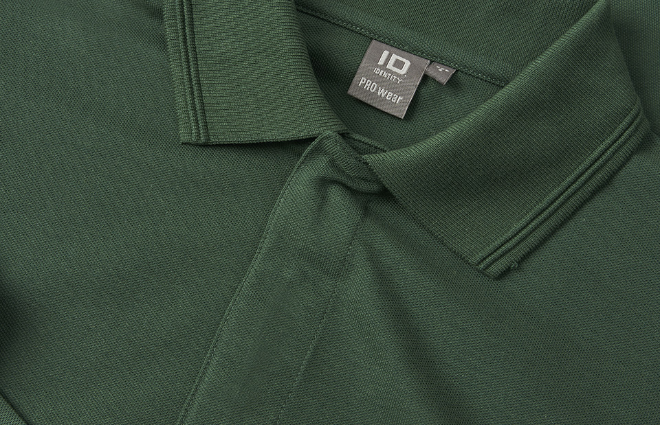 PRO Wear Langarm-Poloshirt | Druckknopf