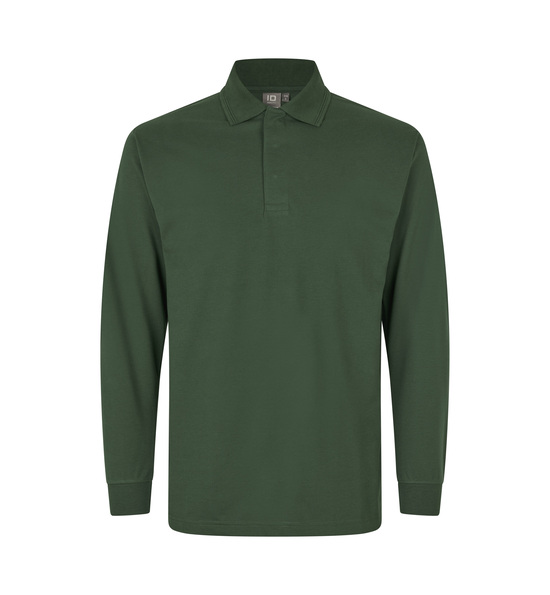 PRO Wear Langarm-Poloshirt | Druckknopf