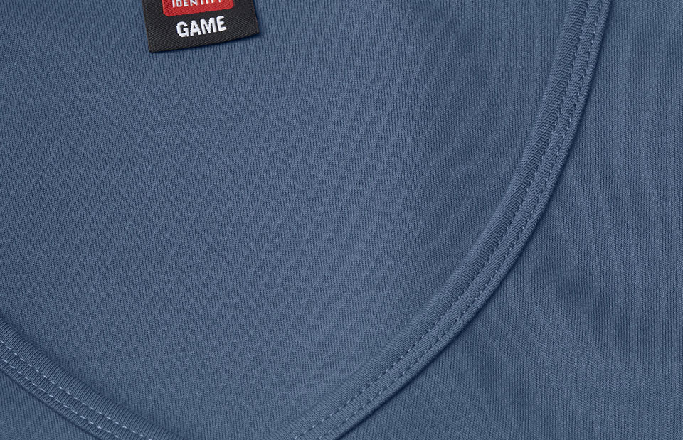 Interlock T-Shirt | V-Ausschnitt | Damen