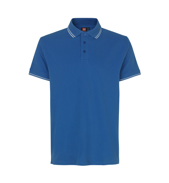 Kontrast Poloshirt | Stretch