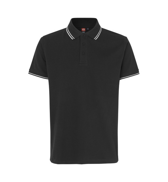Kontrast Poloshirt | Stretch
