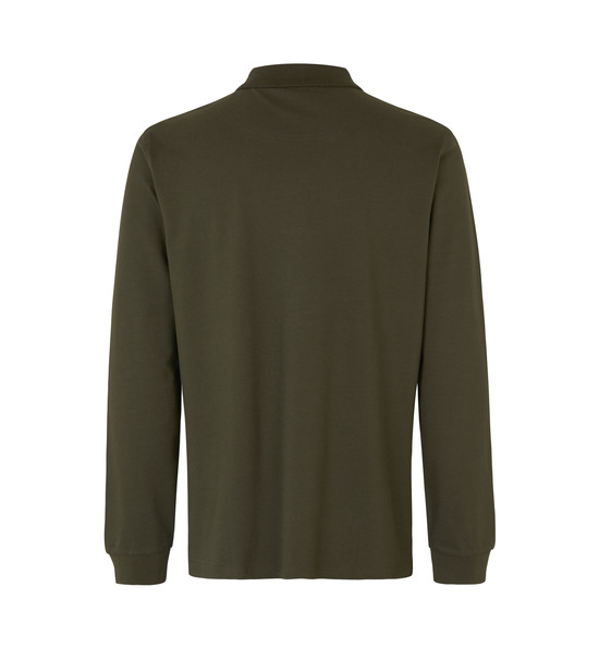 Langarm Poloshirt | Stretch