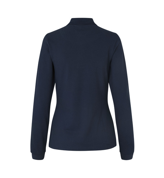 Langarm Poloshirt | Stretch | Damen
