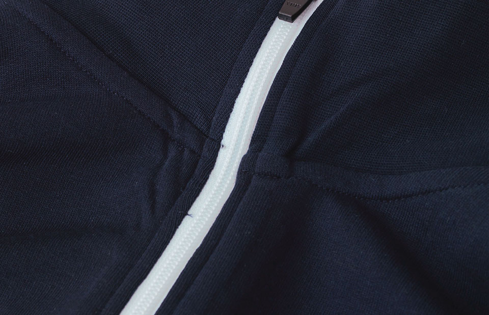 Sweat-Cardigan | Kontrast | Damen