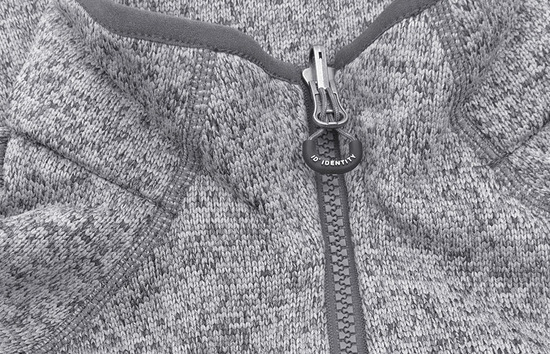 Zip-n-Mix Fleece | Melange | Damen
