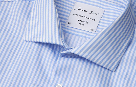 SEVEN SEAS Fine Twill Cadet | modern