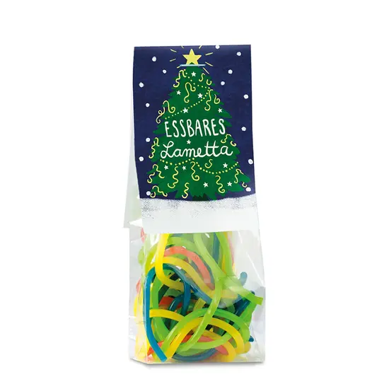 Essbares Lametta