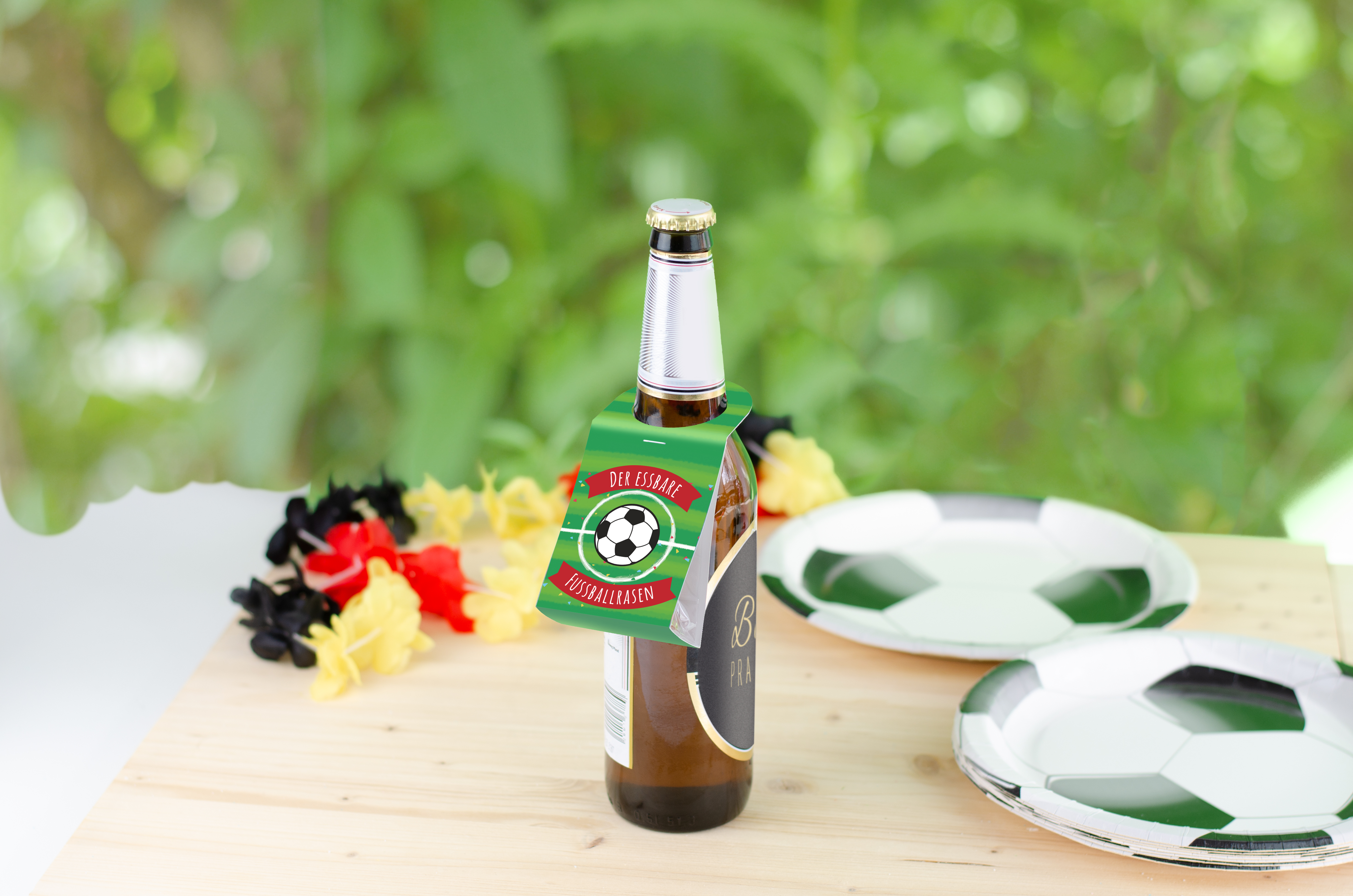 Türanhänger Fußballrasen