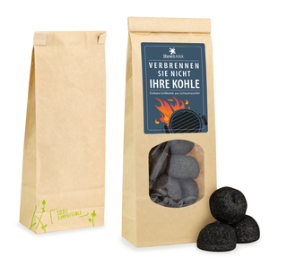 Wundertüte Essbare Grillkohle abbaubar
