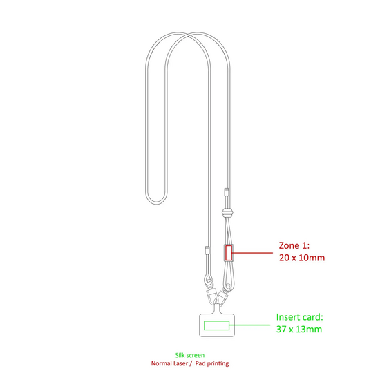 rPET-Lanyard customized