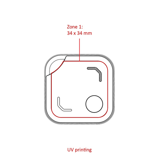 Dual-System Tracker eckig stock