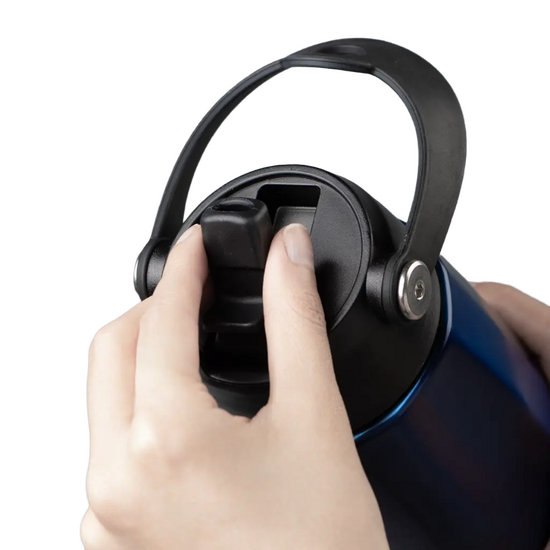 doppelwandige Sportflasche, stock