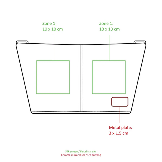 Isolierte Lunchtasche customized