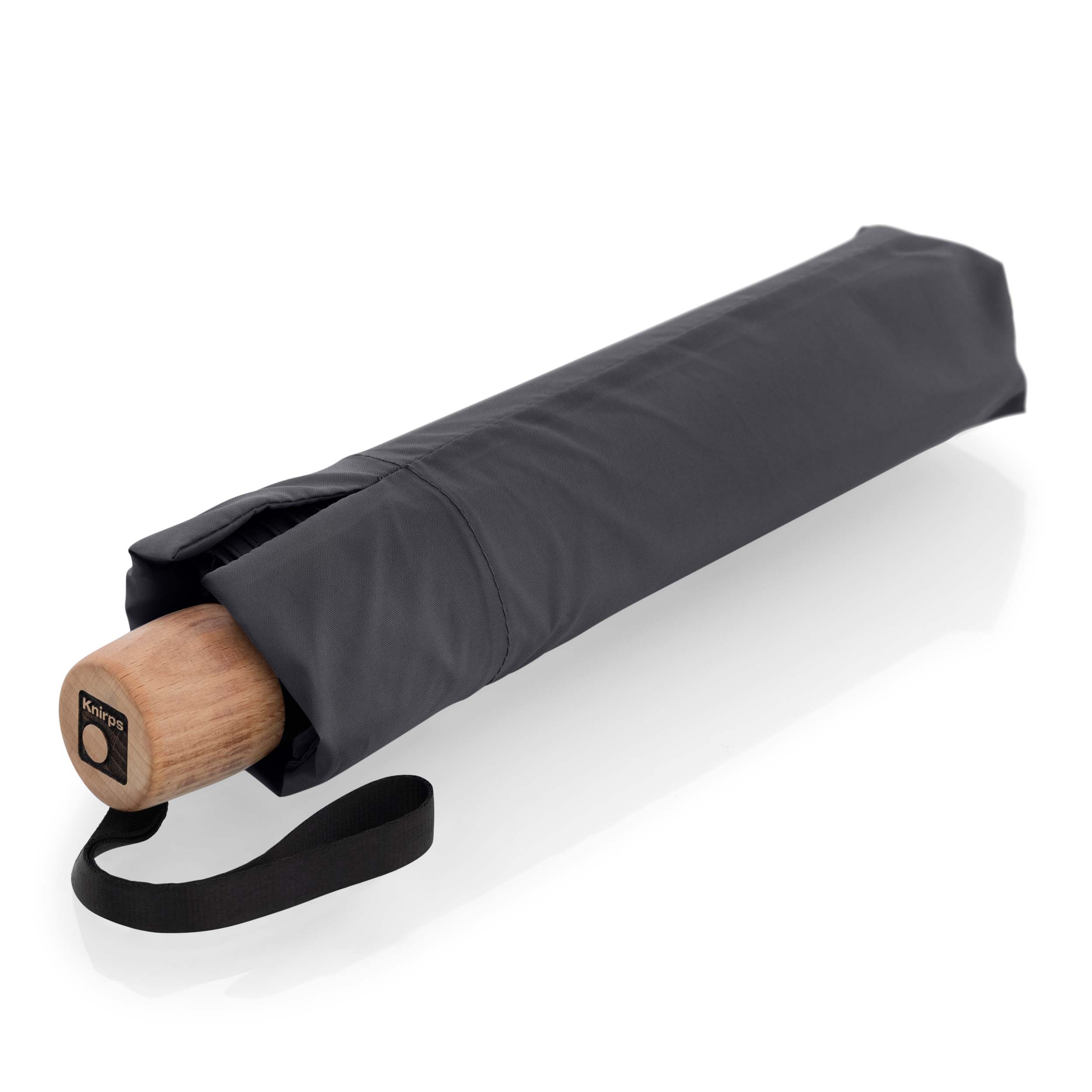 Knirps Timber manual - dark grey