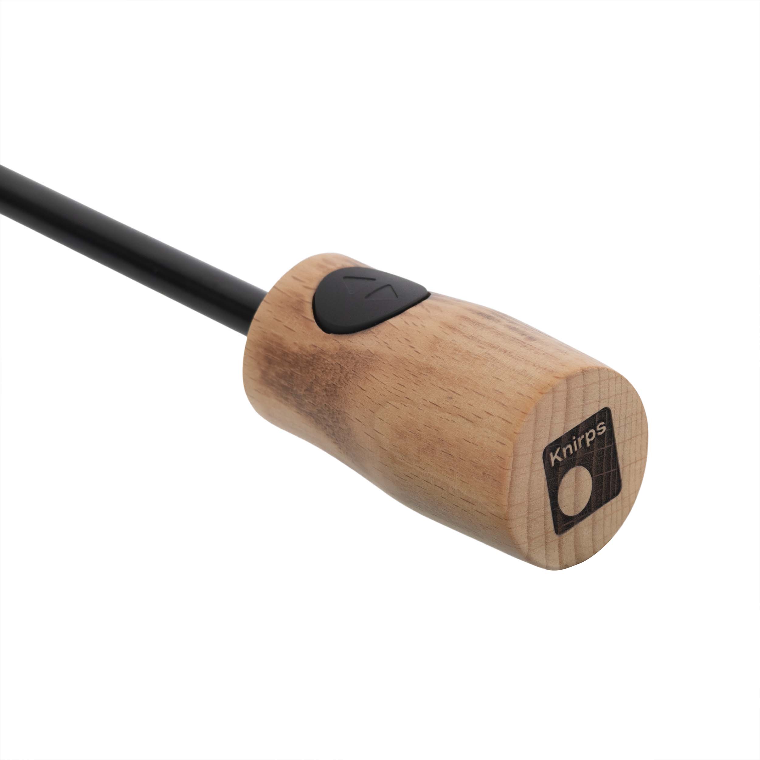 Knirps Timber duomatic - dark grey