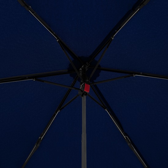 Knirps AS.050 slim small manual silver handle - navy