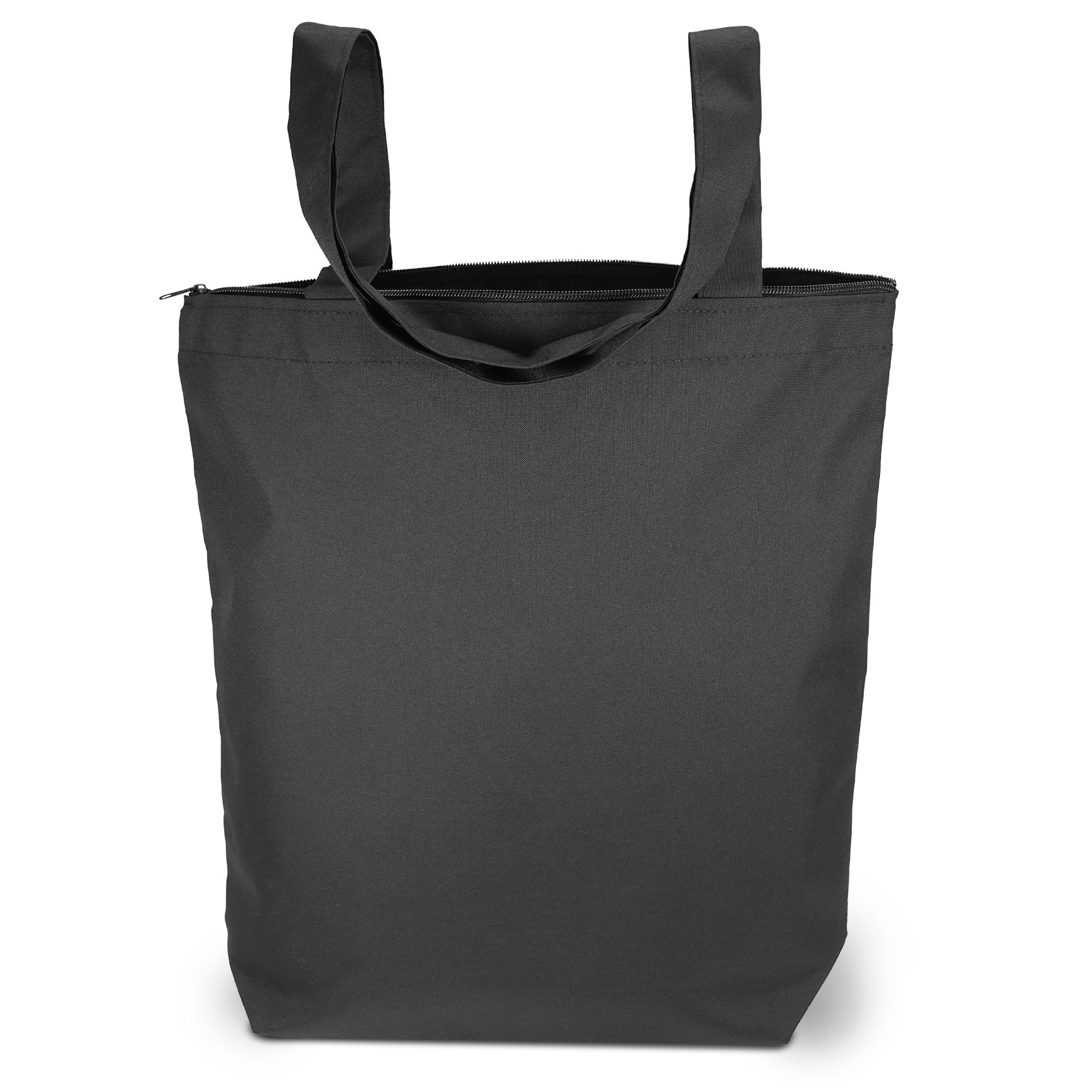 ATLANTA – Tasche aus 300D Polyester mit Reißverschluss und Bodenfalte
