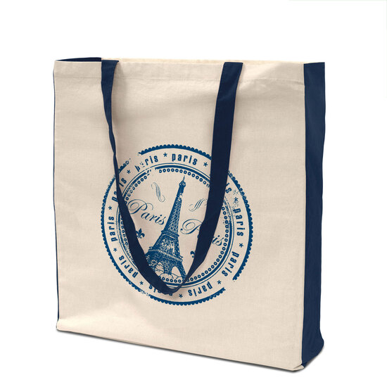 PALMA – Baumwolltasche mit Boden- Seitenfalte