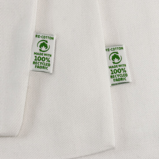 TRIER – Tragetasche aus schwerer, recycelter Baumwolle mit kurzen Henkeln