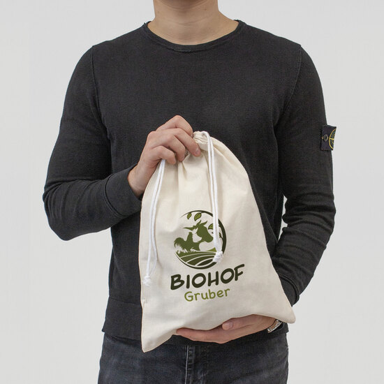 DELHI – Baumwollbeutel mit Zuziehkordel