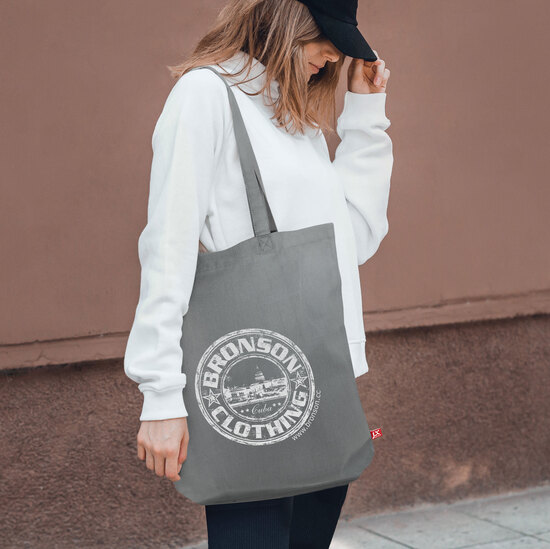 MELBOURNE – Schwere Baumwolltasche mit langen Henkeln