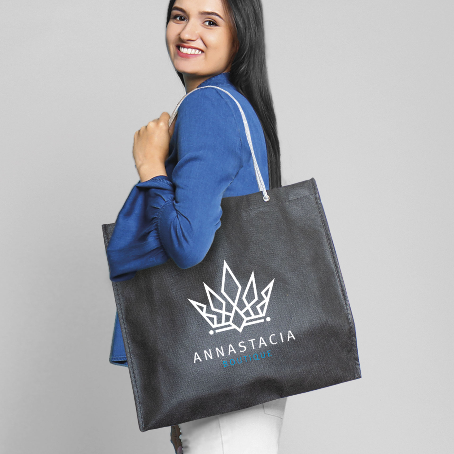 MILANO – Boutique-Tasche mit Tragekordeln