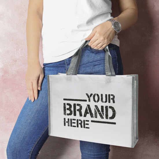 BERGEN – Tragetasche mit Boden- Seitenfalte