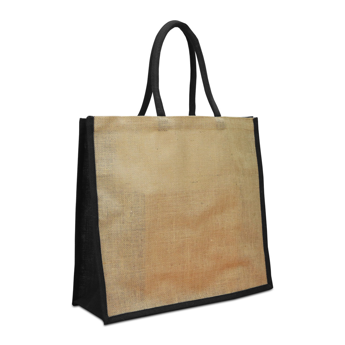 Jute Taschen  DJK007 45 x 17 x 40 cm natur-schwarz
