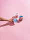 Bio-Müsli Portionsbecher mit Logosticker 85 g