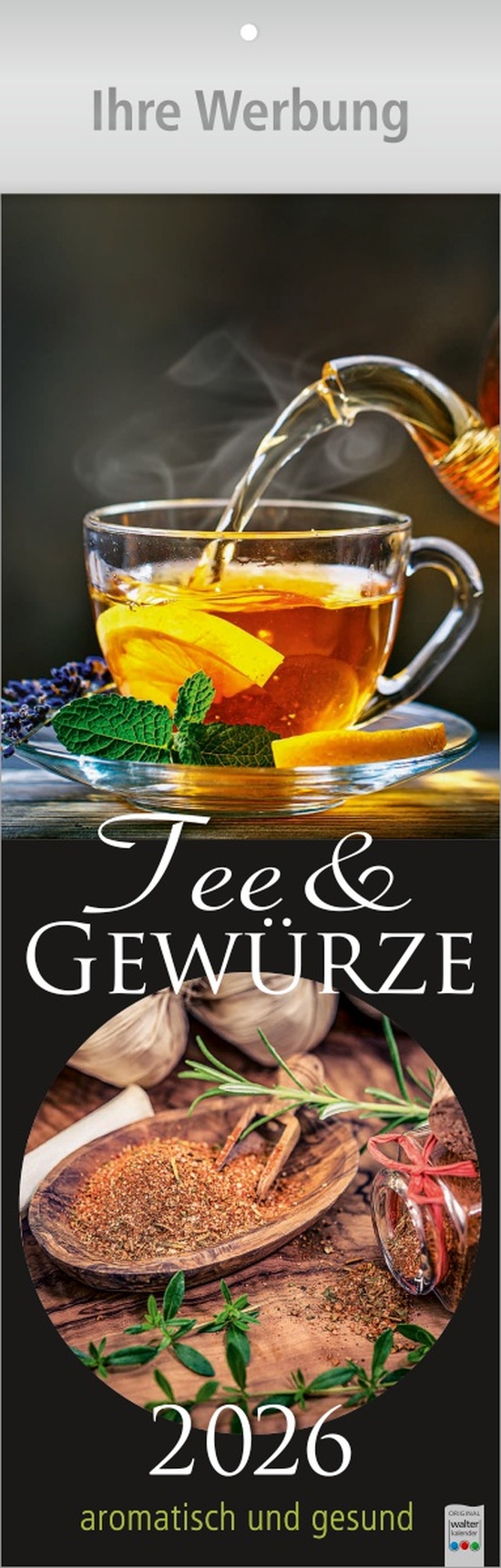 Tee & Gewürze - Streifenkalender