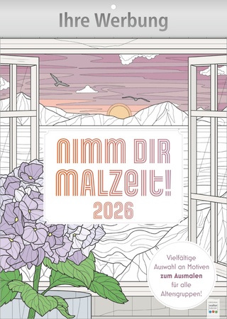 Nimm Dir MALZEIT - Wandkalender