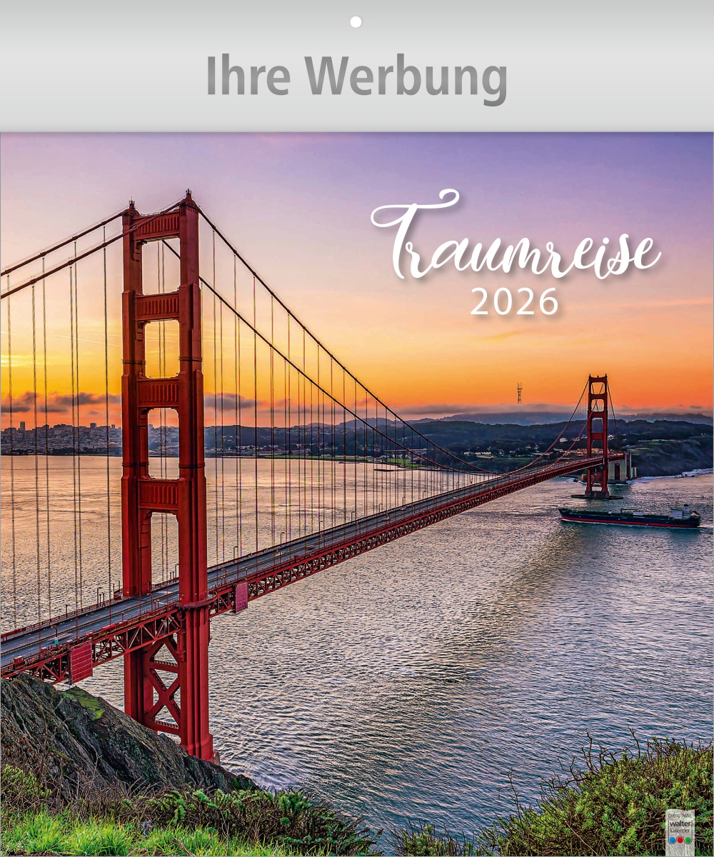 Traumreise - Große Wandkalender im Hochformat