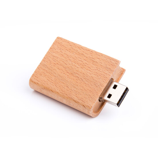 USB Stick Wood Book
