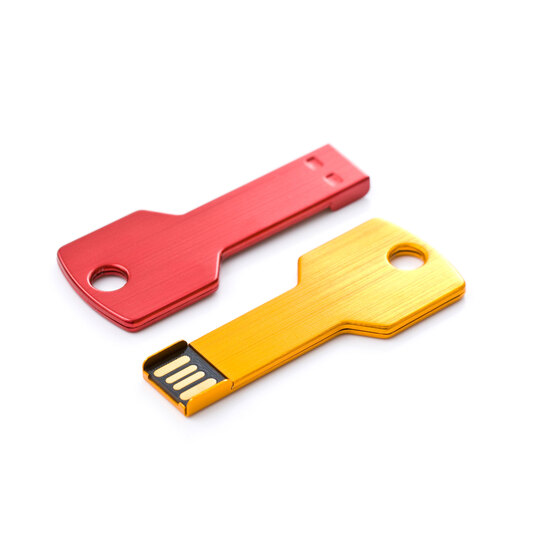 USB Stick Alu Schlüssel