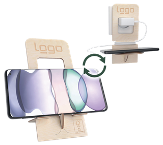 2 in 1 Handyständer flipster® (FSC® zertifiziert)