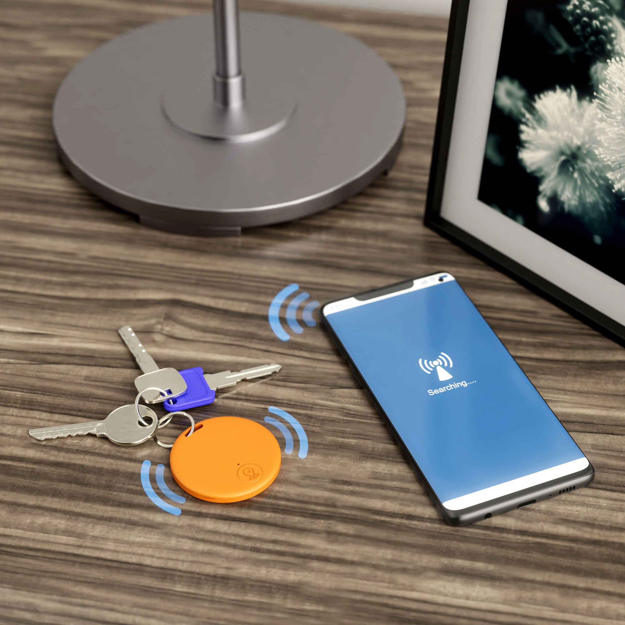 Bluetooth Keyfinder Solo Round